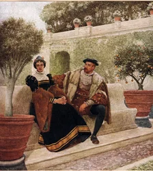 Lorenzo und Jessica, Illustration aus 